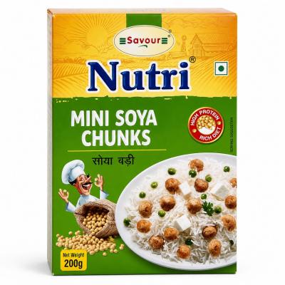 Nutri Mini Soya Chunks 200gm